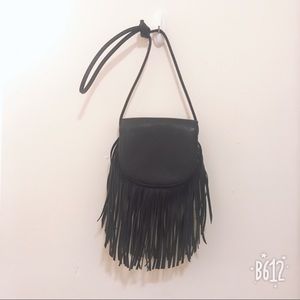 Black Fringe Purse (Listing till 11/30)
